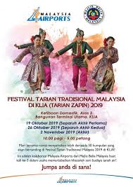 Tujuan kami membina blog ini adalah untuk membenarkan individu mengakses bagi mendapat maklumat tentang pelbagai jenis tarian tradisional di negara kita, malaysia. Nantikan Festival Tarian Tradisional Malaysia Airports Facebook