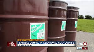 You can see reviews of companies by clicking on them. Barrels Dumped At An Abandoned Golf Course In Cape Coral