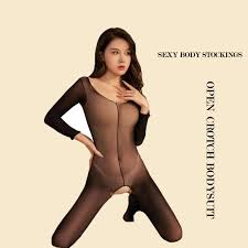 Black drop crotch onesie