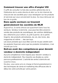 Pôle emploi reconnaît le statut vdi. Statut Vdi Fichier Pdf