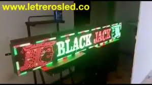Letrero Led Tri Color Programable Usb Letrero Led Pantallas Led Letreros Led Programables
