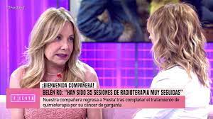 Fiesta: Belén Ro se reincorporó a 'Fiesta' tras el cáncer, ante una  emocionada Emma García: "Estoy blandita"