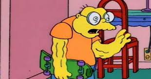 Please take the fries off my head, kid. The Enigma Of The Simpsons Hans Moleman