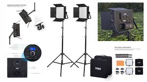 Fovitec Led Studiopro Lighting Kit Best Lighting For Your Money Youtube