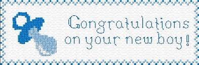 From bibs to booties to blankets, these colorful designs add life and laughter to baby's favorite belongings. Baby Boy Card Cross Stitch Designs