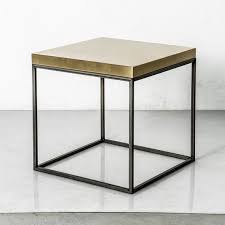 Extra Tall 23 5 Quot Satin Brass Bedside Table Nightstand End Table Coffee Table Mid Century Modern Handmade Design Mebel Malenkaya Kuhnya Latun
