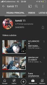 ¡hoy ha llegado ya a los 5 millones y la cifra n. This Is The Channel Of Tomiii11 A Chilean Boy Who Has Brain Cancer His Dream Is To Be A Youtuber In Less Than 48 Hour He Reached 4 5 M Subscribers Here Is