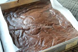 Fudgy brownies / brownies kedut sukatan cawan menggunakan 2 biji telur | simple tapi sedap. Brownies Yang Walla Sedap Nyer Azie Kitchen