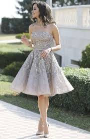 Elegant Strapless Lavender Semi Formal Dresses Simple Beaded Short Prom Dresses Pleated 2018 Homecoming Go Hoco Dresses Dresses Formal Elegant Formal Dresses