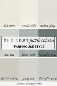 The Best Farmhouse Paint Colors Farmhouse Paint Colors Paint Colors For Living Room Best Paint Colors
