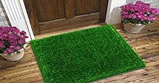 Amazon Com Artificial Grass Doormat 24x18 Inches Welcome Mat For Entrance Way Outdoors And Indoo Artificial Grass Artificial Lawn Grass Artificial Lawn
