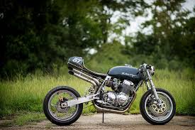 This Is The The Steven Project By Hot Rod Race Car And Bike Builders Tbcworks Based Out In Fayetteville Nc Using A 1 Cb750 Cafe Racer Cafe Racer Honda Cb750