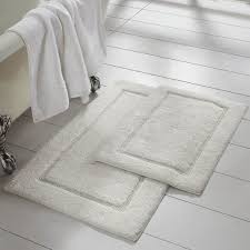 Luxurux bath mat comes in a set with the softest touch ever. 2 Piece Non Slip Cotton Bath Rug Set 17 X 24 21 X 34 White Walmart Com Walmart Com