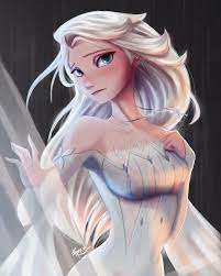I see a pretty and sexy Elsa in white. : r/Frozen