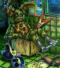 His first appearance was in fnaf 3 Mizuki T A Springtrap Fnaf 3 Fanart