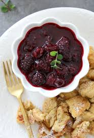 Kaiserschmarrn Mit Brombeer Roster Kaiserschmarrn Rezepte Kompott