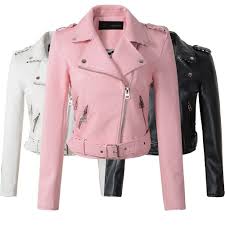 Cheap Motorcycle Leather Jacket Women Buy Quality Fashion Leather Jackets Women Direct Leather Jacket Women Fashion Leather Jacket Style Leather Jackets Women