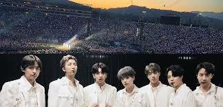 Sunmi en concert à paris le 7 juin 2019. Les Internautes Impressionnes Par Les Premieres Images Du Concert De Bts Au Rose Bowl Stadium K Gen