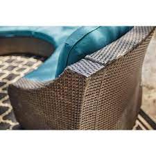 Feb 21, 2021 · hampton bay torquay collection : Hampton Bay Torquay Wicker Outdoor Sofa Ends With Charleston Cushions Frs60557ab St The Home Depot Outdoor Sofa Stylish Patio Modern Landscaping