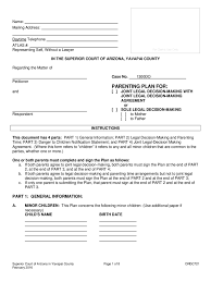 Learn to meal plan, instead! Parenting Plan Form 57 Free Templates In Pdf Word Excel Download