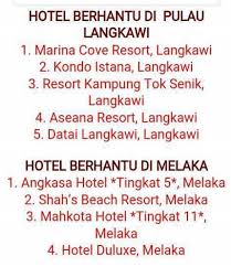 Menakutkan Ini Senarai Hotel Berhantu Di Setiap Negeri Kongsi Tular Semasa Forum Cari Infonet