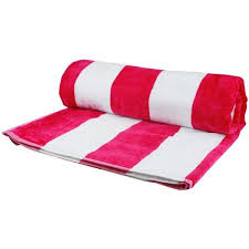 Black And White Striped Beach Towels Black Pink And White Striped Egyptian Cotton Beach Towel 34 Liked On Polyvore Featuring Home Bed Pink And White Stripes Hot Pink White Cotton Beach Towel