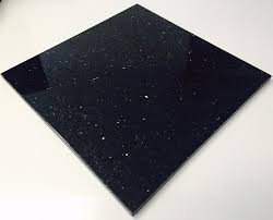 Popular in kitchens, bathrooms, and pools these tiles are admired amongst those looking for a flash of color and creativity in their living spaces. Black Star Galaxy Granite Tiles Gold Copper Fleck 400x400x10mm Ebay Granite Tile Galaxy Colors Black Star