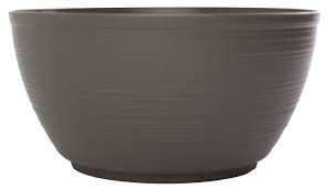 .zonnebloem boeket kunstzijde bloem pompom bessen bos van bloem bruiloft benodigdheden. Bloem Pb15 60 Dura Cotta Planter Bowl 15 Inch Peppercorn Buy Online In Antigua And Barbuda At Antigua Desertcart Com Productid 41320469