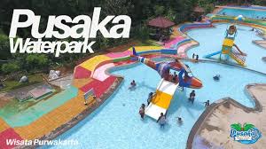 Pusaka Waterpark Wisata Purwakarta Youtube