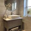 Stylish makeup vanity with lights: 1