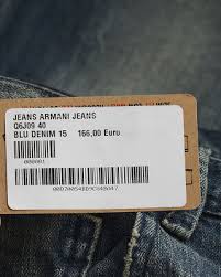 Jeans Armani Jeans Aj COMFORT FABRIC Cotone Uomo Denim Q6J094Q 15