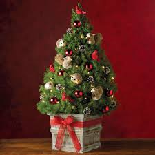 1530 28783 Winter Forest Mini Christmas Tree Jpg Mini Christmas Tree Small Christmas Trees Decorated Christmas Tree Decorations