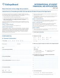 Check with the college to determine its requirements. Https Www Bates Edu Financial Services Files 2020 08 2021 22 International Student Financial Aid Application Pdf