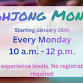 Mahjong Monday @BEAVER