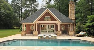 A fabulous custom pool house is definitely not a mere excess that just fills space in your backyard and completes the poolscape visually. Popular Pool House Plans Cad Pro