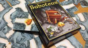 The goal of the game is to either complete a path to the golden nugget if you're the miners or to prevent the miners from reaching the gold if you are the saboteur. Review Saboteur Shut Up Sit Down