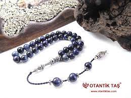 Mavi Kaplan Gozu Tasi Tesbih 925 Ayar Gumus Otantik Tas Dogal Taslar Degerli Tas Taki Online Satis Boncuklu Bileklikler Taki Sifali Taslar