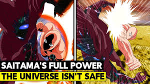 SAITAMA'S FULL POWER FINALLY REVEALED! THE UNIVERSE CAN'T HANDLE THIS -  YouTube