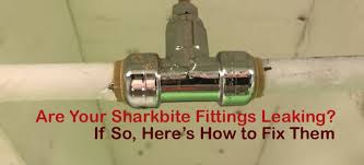 Are Your Sharkbite Fittings Leaking If So Here S How To Fix Them