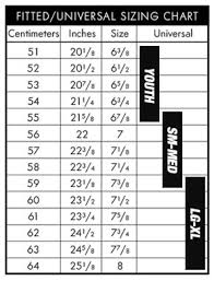 Size Chart Baseball Caps Team Sports Planet