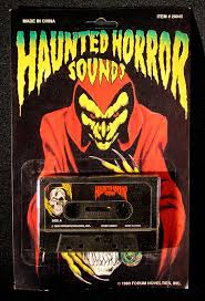 SECRET FUN BLOG: HALLOWEEN TAPE REVIEW #5: Haunted Horror Sounds