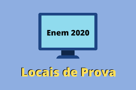 Já o enem digital será realizado nos dias 31 de janeiro e 7 de fevereiro. Enem 2020 Saiu O Cartao Com Locais De Prova Brasil Escola