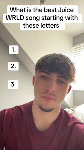 what is the best juice wrld songs from these letters? #foryou #viral #...