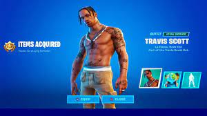 Travis scott apparently made serious bank for his fortnite live event. Fortnite Travis Scott Skin The Skin Could Be Delayed Due To Legal Reasons 9to5fortntie