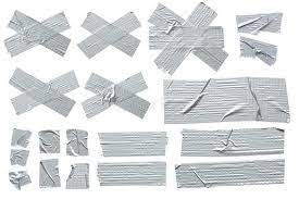 Silver Masking Tape Collection Of Different Stripes Of Masking Tape All Isolat Sponsored Graphic Design Portfolio Cover Free Paper Texture Masking Tape