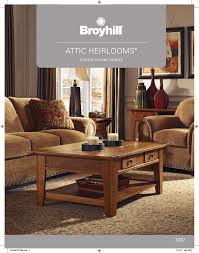 The attic heirlooms round end table with shelf by broyhill. Broyhill Attic Heirlooms Entertainment Wall Product Details User Manual 2 Pages