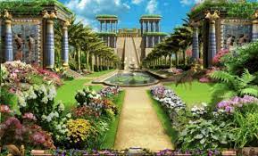 Nevertheless, many theories persisted regarding the structure and location of the gardens. 228 Pieces Jigsaw Puzzle The Hanging Gardens Of Babylon Were One Of The Seven Wonders Of The Ancient W Gardens Of Babylon Hanging Garden Ancient Greek Garden