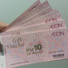 Educational video by tm with regard to standard installation. Aeon Voucher Tickets Vouchers Gift Cards Vouchers On Carousell