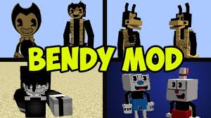 Minecraft pe addons / minecraft pe mods & addons / by bendythedemon18. Minecraft Bendy And The Ink Machine Mod With Bendy Boris Alice Angel More Youtube