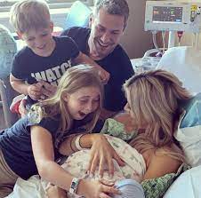 Our hearts are so full of love and joy, anstead wrote in the caption, alongside a blue heart emoji. Christina Anstead Shares Adorable Photo Of Son Hudson As Husband Ant Jokes Of Sleepless Night People New Baby Products Baby Brother Kids Adorable